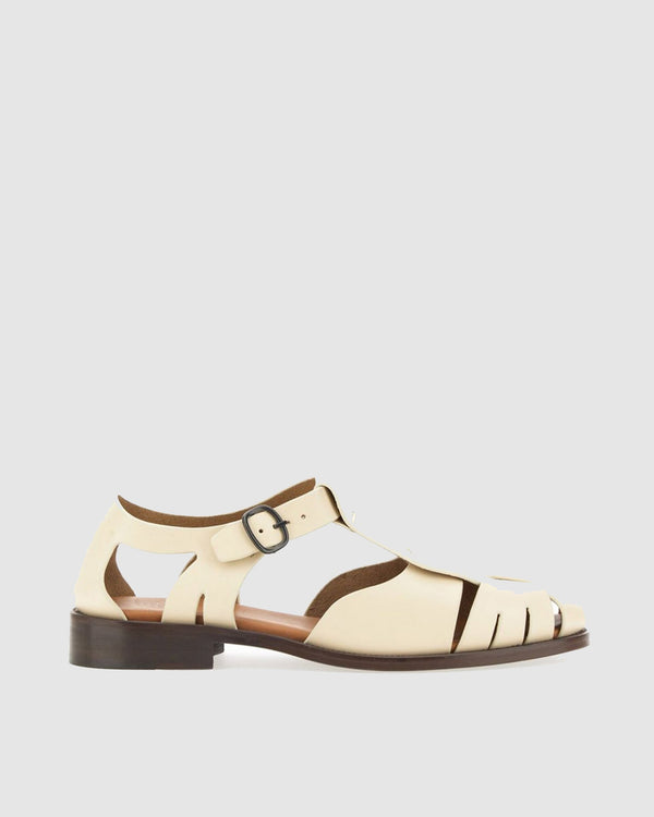 Adamo Woven Leather Sandals