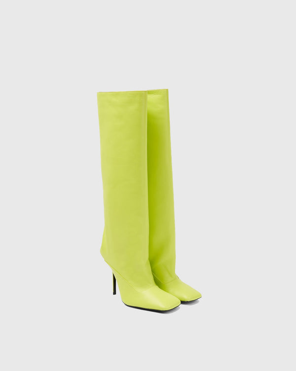 Bambalina Leather Knee High Boots