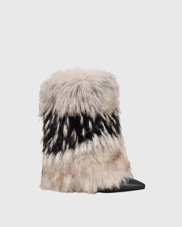 Eleonora Faux Fur Ankle Boots