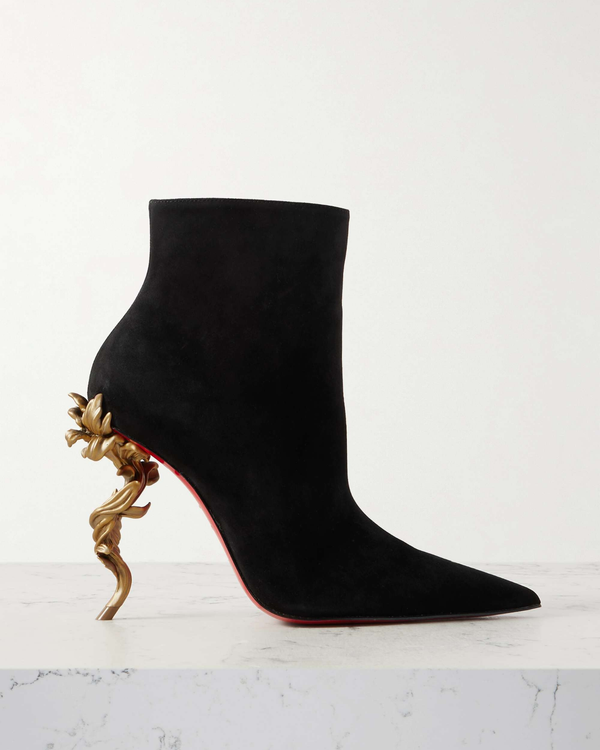 Mya Sculptural Heel Boots