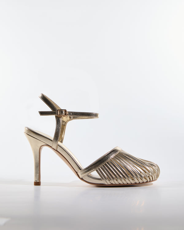 Shiori Cage Strap Heels