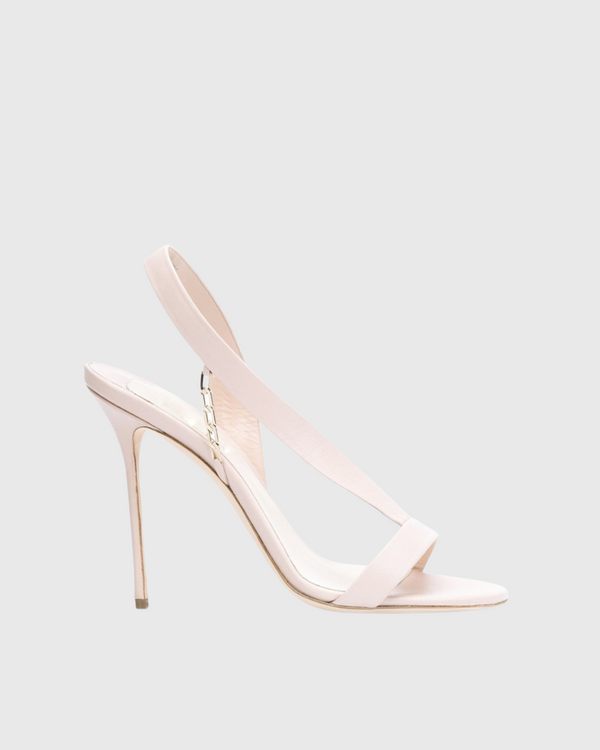 Yahaira Slingback Sandals In White