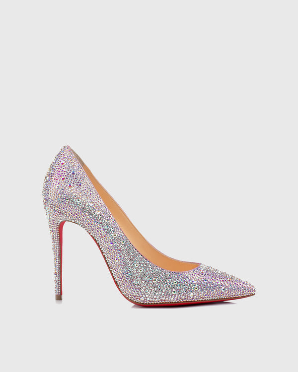 Yenge Rhinestone Embellished Pumps In Pink